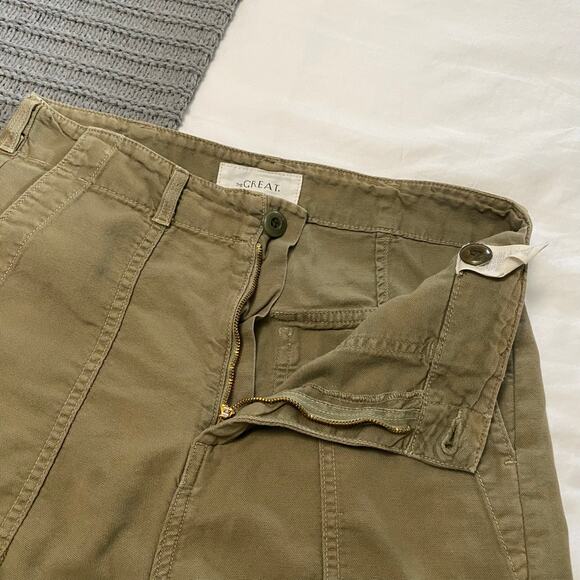 The Great Ranger Cropped Straight Leg Pants Size 26 X 22 Minimalist Clean Girl - Picture 6 of 11